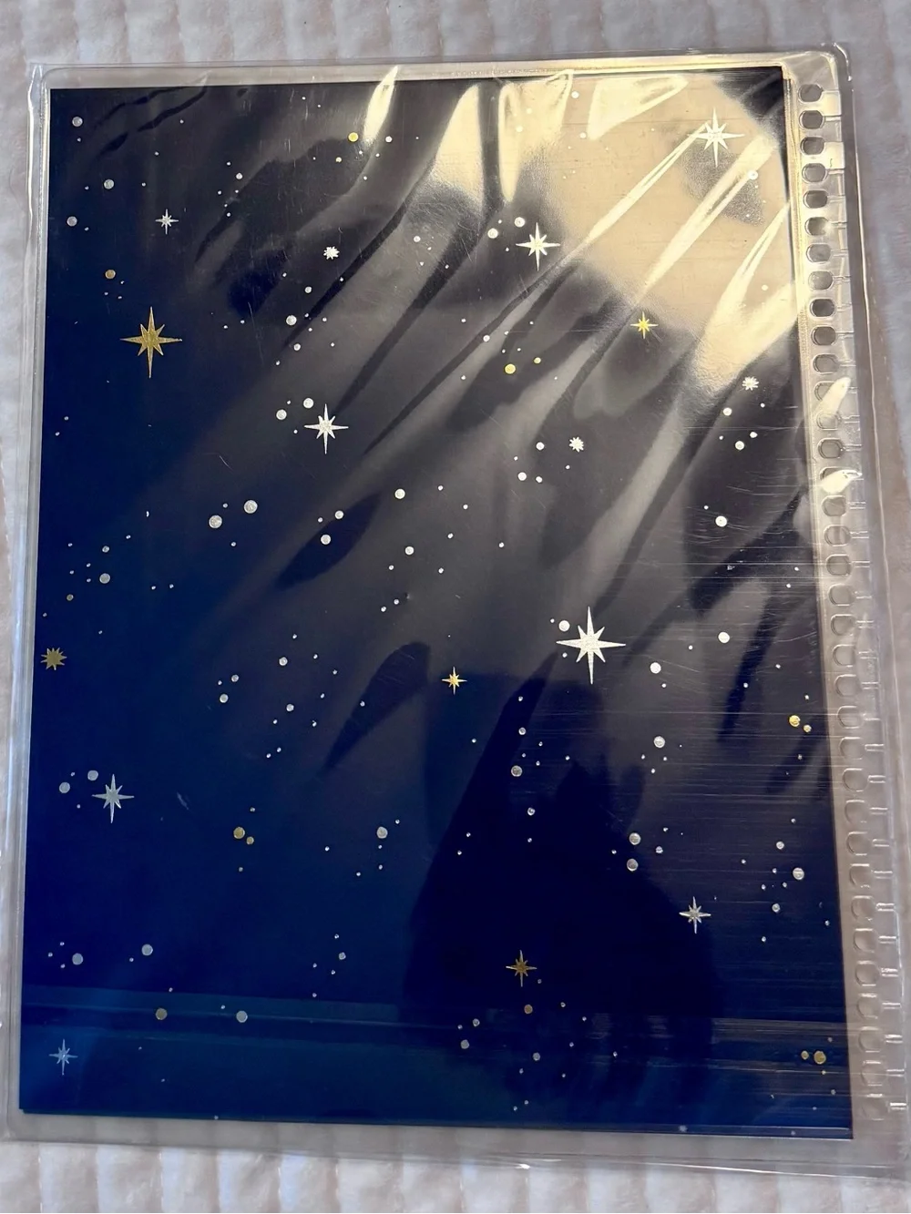 Erin Condren | Navy Starry Frame Cover for 7” x 9” Planners